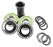 Eastern Bikes BMX Bottom Mid Bracket Kit, 19mm, Matte Black