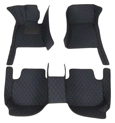 Tapis de sol voiture pour VW Passat B6 2006 2007 2008 2009 2010 tapis cuir PU 3D