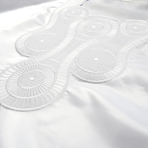 HD African Style Bell Sleeves Bubu Dress for Woman Fashion Embroidery Gown One Size3