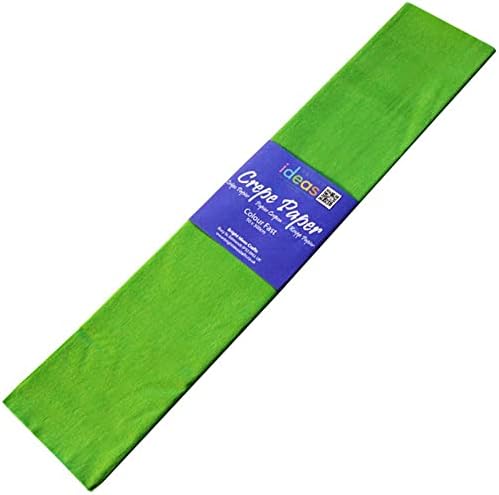 Crepe Paper 3 metre x 0.5 metre Colourfast Acid Free - Choose Colour (Red)