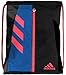 adidas Team Issue Sackpack, One Size, Shock Blue/Black/Shock Red