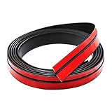 Ywdiml 23FT Car Weather Stripping, 19mm Rubber T Shape Soundproof Adhesive Vehicle Front & Rear Windshield Seal Strip, Auto Sealing Weatherstrip Trim, Universal for SUV Sedan Truck