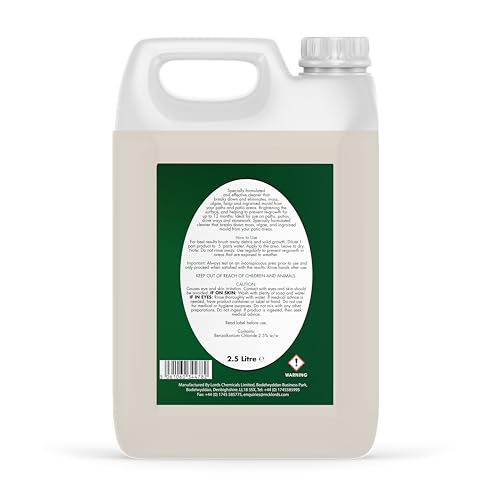 BritishBasics - Path & Patio Cleaner 2.5L | Powerful Mould, Algae & Moss Remover, Outdoor Surface Cleaner for Driveways, Decking, Paving, Fencing & Walls - Image 2