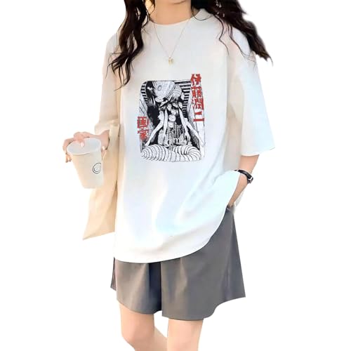 [DRGKIJJC] �x�] �ɓ����� Junji Ito �A�j�� ���� ���s ���f�B�[�X �ĕ� �� �X�|�[�c �g�b�v�X �v�����g ���� ���n �t�@�b�V���� �j�����p T�V���c size L