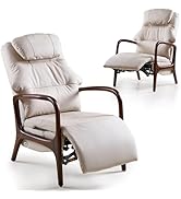 Amazon.com: EMIAH Armless Office Desk Chair No Wheels PU-Padded