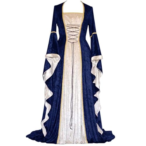 Vestido medieval de mujer para fiestas de cosplay y recreación histórica