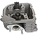 RedCap 170cc Gy6 61mm Big Bore Cylinder Head Assembly for Gy6 169cc & 200cc Engines TANK 200, TaoTao Bull 200 With 57mm Stud Spacing - Type K-block Superiority (Engine LF161QMK)