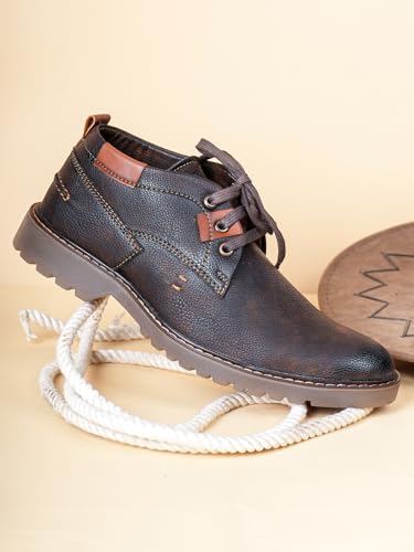 Image of Buckaroo Jaripeo Delmar Premium Vegan Synthetic Tan Casual Shoes for Mens