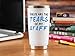 KLUBI Birthday Gifts for Boss Male - These Are The Tears Of My Staff Tumbler White 20 Ounce Manager Gifts for Men Boss Birthday Gift for Men Assistant Principal Gifts Travel Coffee Mug Best Boss