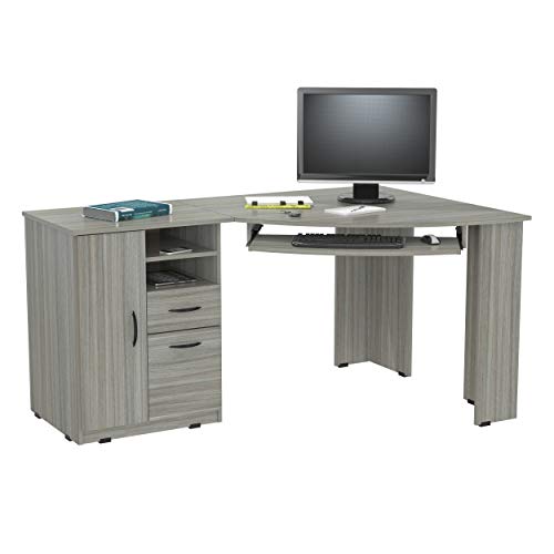 Inval Corner Workcenter, Smoke Oak - Thumbnail 6