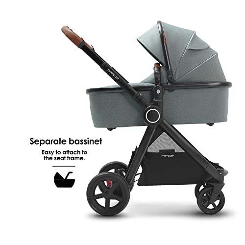Mompush Ultimate2 Baby Stroller With Removable Bassinet - Full-Size Baby Strollers For Comfortable Outings With Baby - Toddler Stroller With Reversible Stroller Seat - Smooth Glide Bassinet Stroller #TOP4
