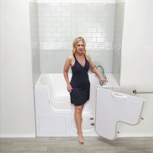 Ella Transfer Walk-In Bathtub with Door & Faucet