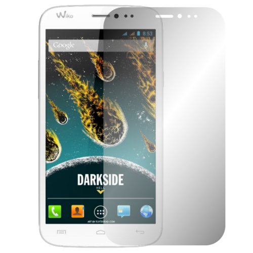 2 x Slabo Film de protection d'écran Wiko Darkside protection écran film de protection film 'Ultra Clair' invisible MADE IN GERMANY