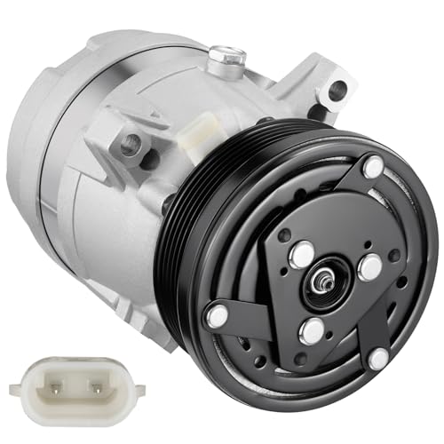 BDFHYK 89018838 Air Conditioning A/C Compressor with Clutch Compatible with Chevrolet Camaro V6 3.8L 1995-2002, Compatible with Pontiac Firebird V6 3.8L 1995-2002