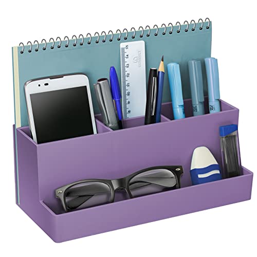 Acrimet Organizador de Mesa Multi Organizer, Cor Lilás Sólido, 95...