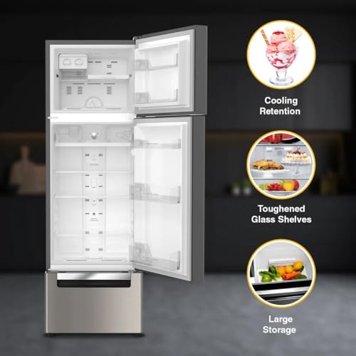 Image of Whirlpool 215 L Frost Free Triple Door Refrigerator (FP 263D PROTTON ROY ARTEMIS STEEL (N))