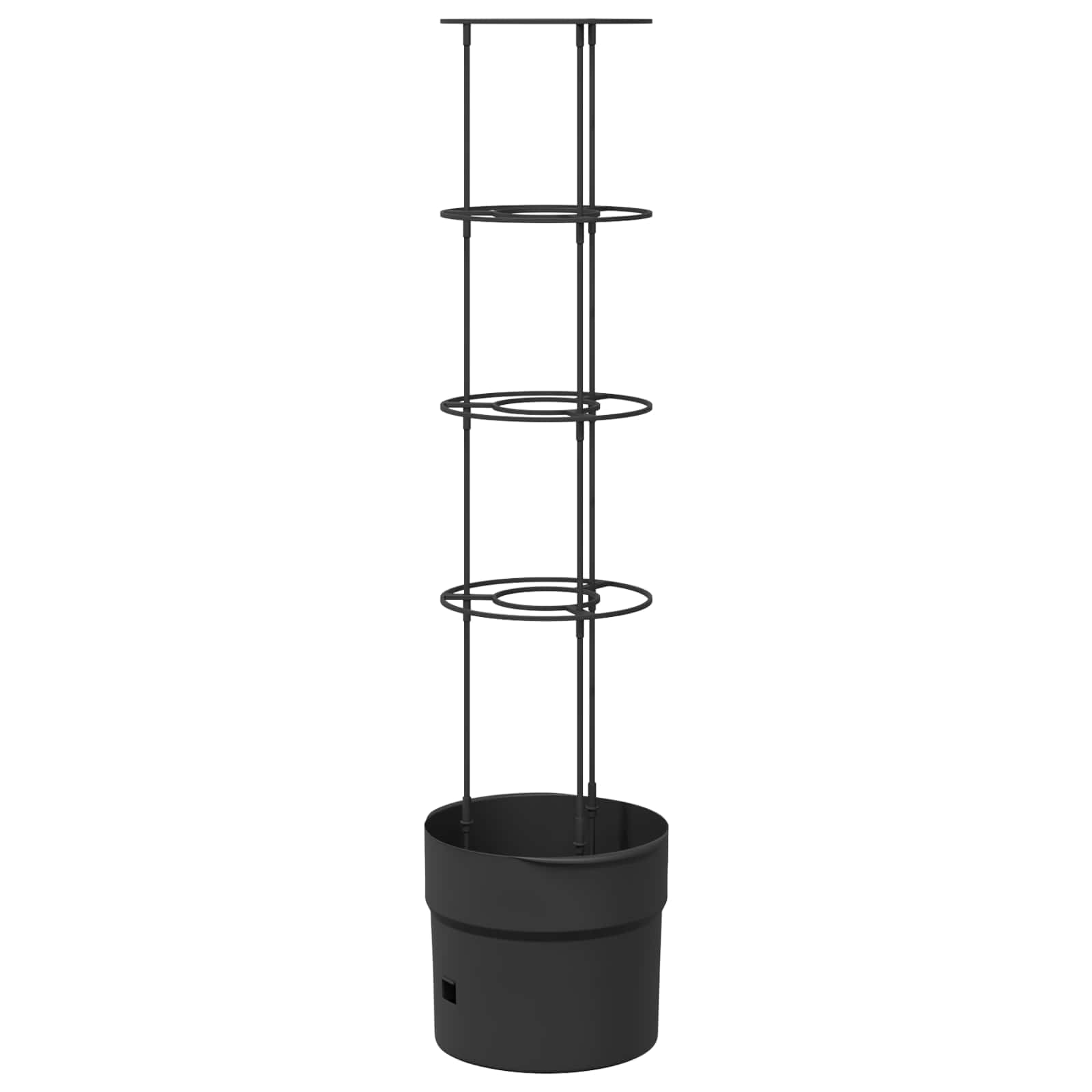 Hothingwell Tomatenzüchter, schwarz, Ø 32 x 127 cm, PP