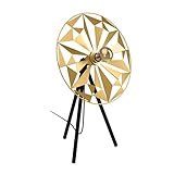 Combinée avec une ampoule à tête miroir soulignant son look extravagant et créant un fascinant jeu d’ombre et de lumière, la lampe de décoration apporte une touche d'originalité dans chaque pièce