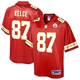 NFL PRO LINE Men's Travis Kelce Red Kansas City Chiefs Team Jersey