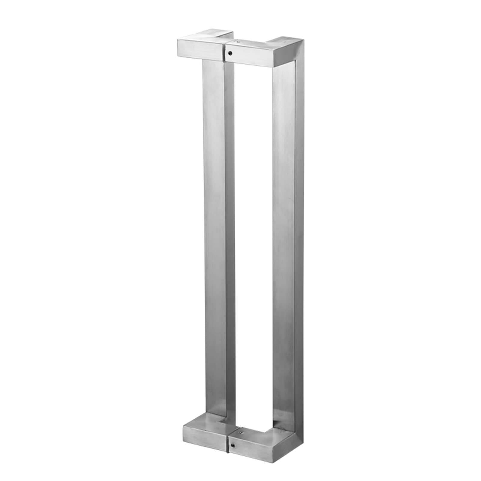 MXXQRHF Double-Sided Door Handle, H Shape Pull Handle for Sliding/Wood/Glass Doors, 32 Inch Metallic Rectangle Barn Door Handle Bar