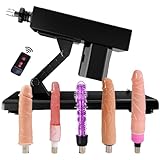 リモコン付きピストンマシン 21段階調整 電動ディルドマシン セックスマシン 3XLR接続 吸盤＆4種アタッチメント付き 角度調整可 静音設計 男女兼用 アナル対応