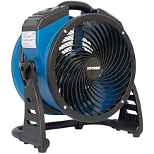 Maykoosh Southwestern Sanctuary 11" Diameter Industrial High Velocity Axial Air Mover/Carpet Dryer/Floor Fan/Utility Blower 1100 CFM, 0.6 Amps