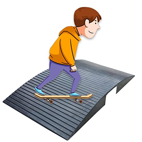 Rampe de mobilité en caoutchouc pour seuil de porte et abri