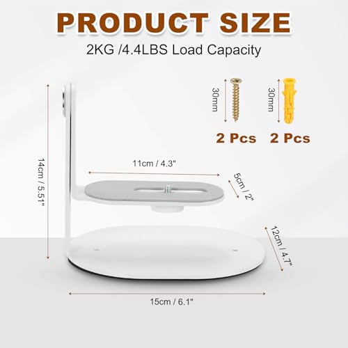 Soporte de proyector ajustable MECCANIXITY con tornillo de 1/4 de pulgada para pared y mesa 2