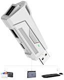 Joso Keyboard and Mouse Adapter for Nintendo Switch, Switch Keyboard Adapter Compatible with NS2/NS1/OLED for Playing Apex/Fortnite/FPS, Support Smart Assist/Custom Key Mapping/Sensitivity via App
