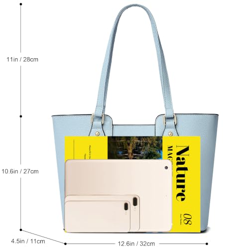 Image of CHICAROUSAL Tote Handbags Purses for Women PU Leather Womens Shoulder Bag | Large Tote Bag for Women, Shoulder Purse, Vegan Leather Purses for Women, Women's Handbags