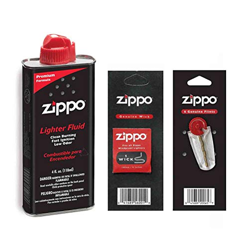 Image of Zippo ZC FWF Fuel + Wick + Flint Combo