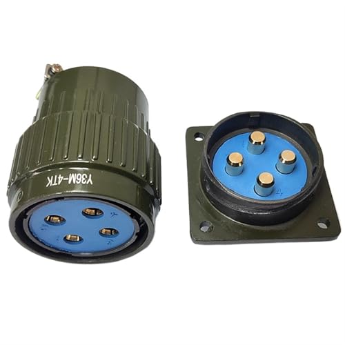 Prise d'aviation Y36M-4TK connecteur 4 cœurs à boucle rapide type TK