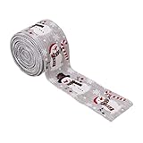 Matériau respectueux de la peau : ce ruban à base de tissu assure une longue durée de vie avec un entretien minimal, offrant un choix fiable pour les conceptions créatives et saisonnières année après année