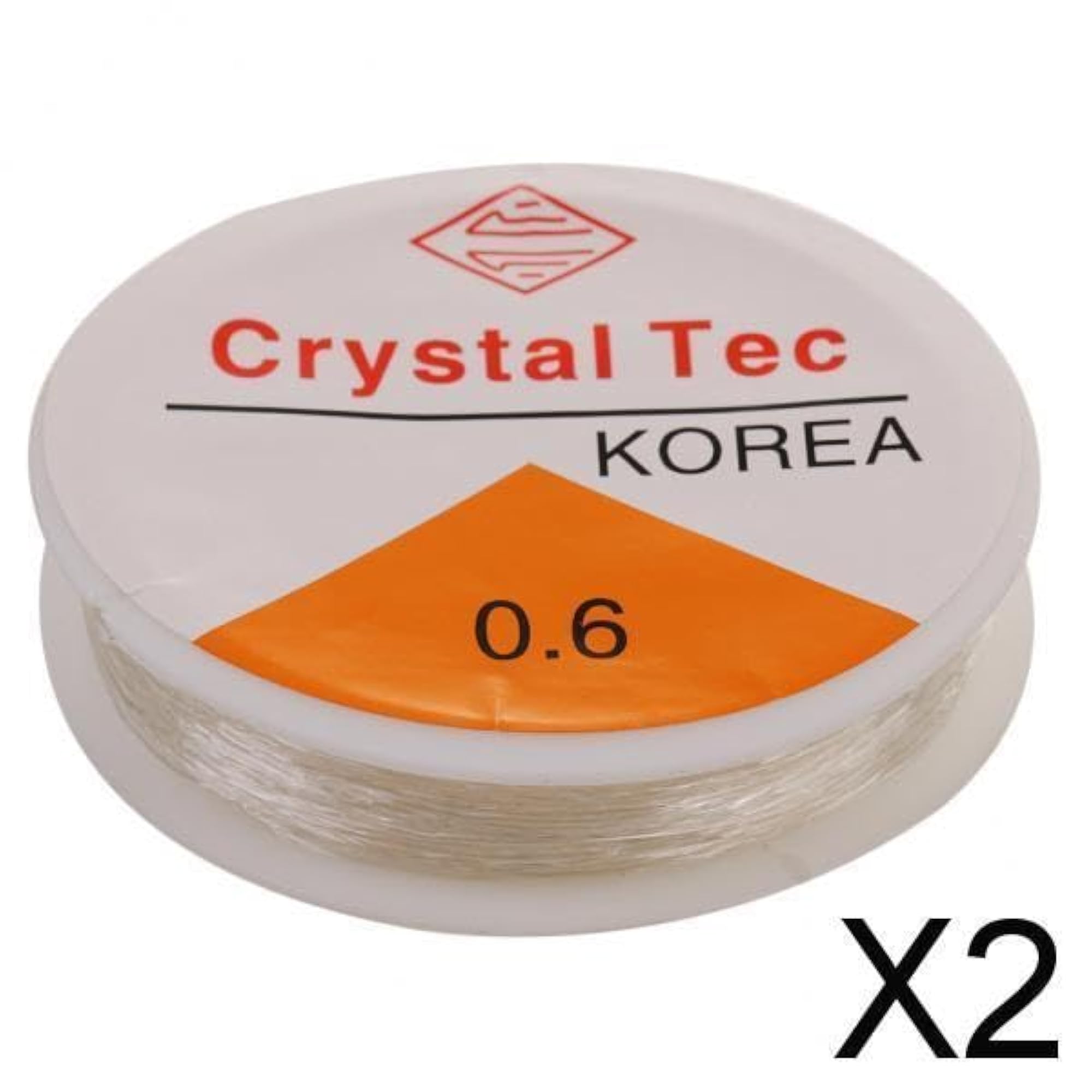 Clear Elastic Thread, Stretchy Cord for Jewellery Making, 0.6mm