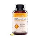 NatureWise Vitamin D3 4000iu (100 mcg) 1-Year Supply for Immune Support, Healthy Muscle Function, and Bone Health - Non-GMO, Gluten-Free in Organic Extra Virgin Olive Oil, (Mini Softgel), 360 Count