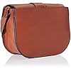 Fossil-Womens-Wiley-Leather-Saddle-Bag-Crossbody-Purse-Handbag Fossil womens Crossbody, Brown, 8.75 L x 3.5 W 7 US