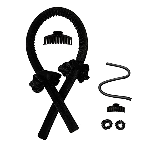 Produktfoto von Lockenwickler Locken Ohne Hitze, Rutschfest Heatless Curls Band mit Haarnadel, New Seidenhaar, DIY Haare Locken Ohne&hellip;