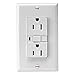15 Amp White GFI Duplex Outlet