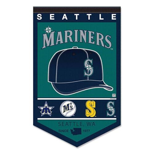Fanion Seattle Mariners souvenirs de baseball et legende de la MLB