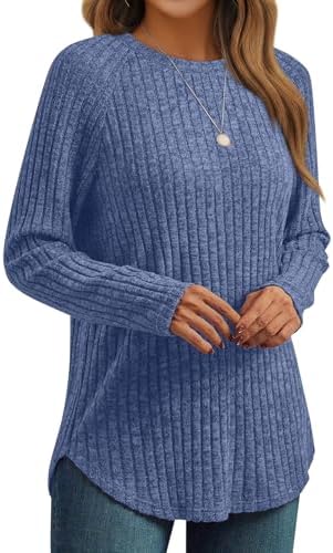 AUTOMET Womens Long Sleeve Shirts Fall Fashion Tops 2025 Blouses Dressy Sweaters Tunic Winter Clothes Casual Outfits