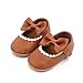 Infant Boy Shoes Sole Infant Shoes Party Infant Princess Bowknot Shoes Crib Dress Girls Rubber Wedding for First Walking Toddler Baby Boots Infant Fashion Brown