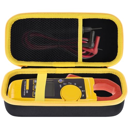 Peyyargo Storage Case Compatible with Fluke 323/324 / 325/302 / 303/305 Digital Clamp Meter Multimeter AC-DC TRMS