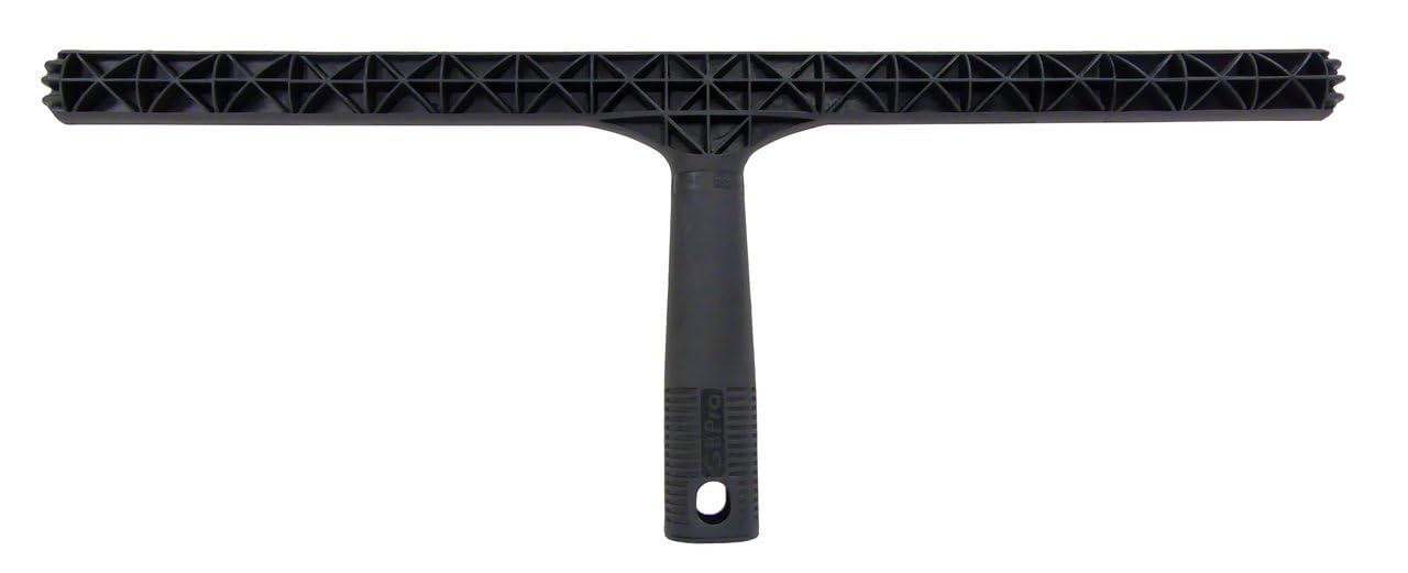 Gbpro Black Professional Window Cleaner T Bar-Holder/Applicator (For Microfibre Wash Sleeve Cover), Window Squeegee, Tile Cleaner, Glass Cleaning Holder, Window Cleaning Equipment - 45Cm (18”)