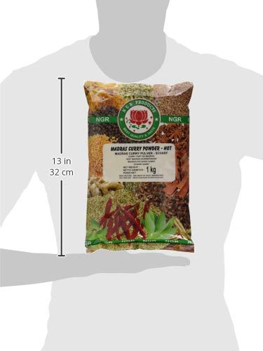 Ngr Currypulver, scharf, 1er Pack (1 x 1 kg Packung)