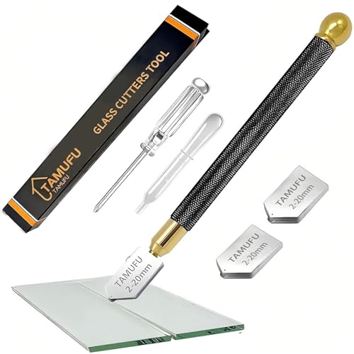 Glass Cutter with 3 Carbide Tips