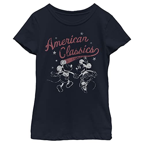 T-shirt Disney fille bleu marine XS fini les vêtements inconfortables