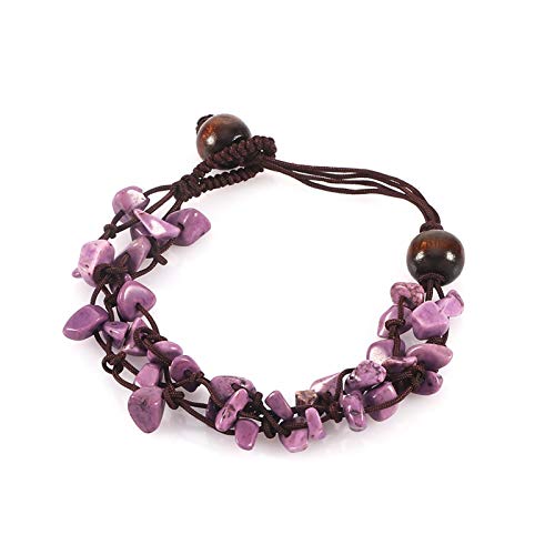 Bracelets reiki en pierres précieuses de turquoise pour femme