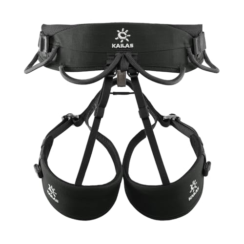 KAILAS B4 Rock Climbing Harness Men Roofing Harness Safety Belt Climbing Gear Adjustable Mountaineering Lightweight