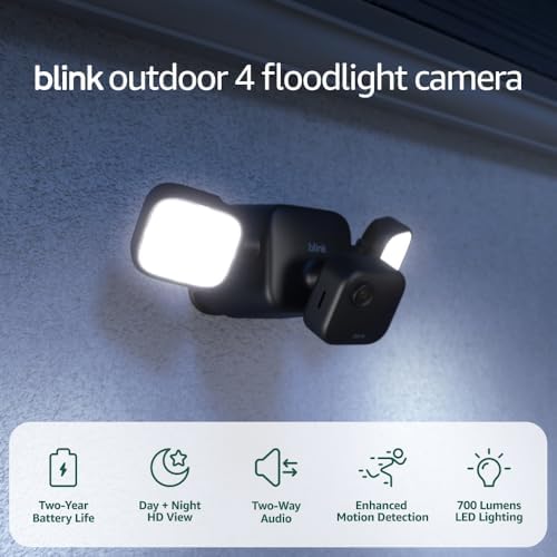 Outdoor 4 Floodlight Camera — Wireless smart security