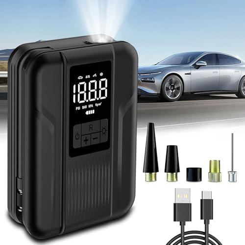 Tire Inflator Portable Air Compressor Portable Air Pump for 